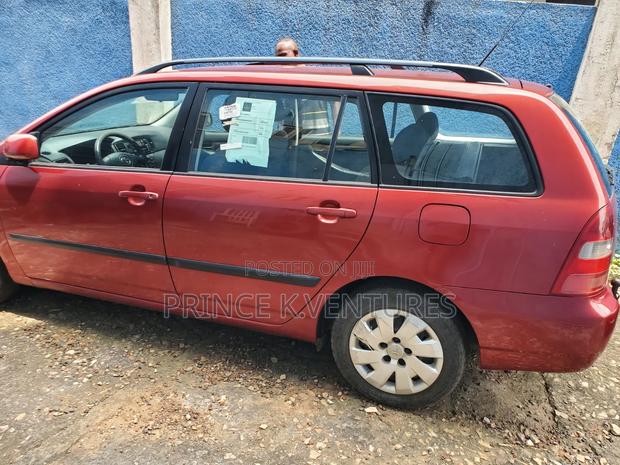 Toyota Corolla 2004 Red