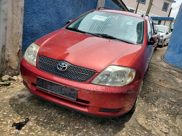 Toyota Corolla 2004 Red