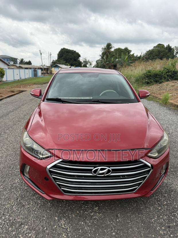 Hyundai Elantra ECO Sedan FWD (1.4L 4cyl 7A) 2017 Red