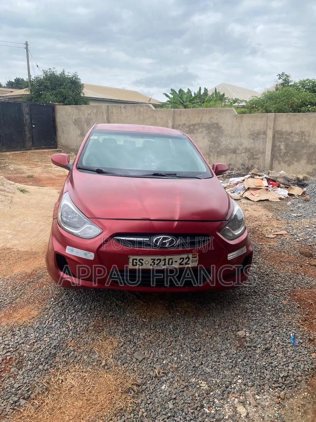 Hyundai Accent 2013 Red