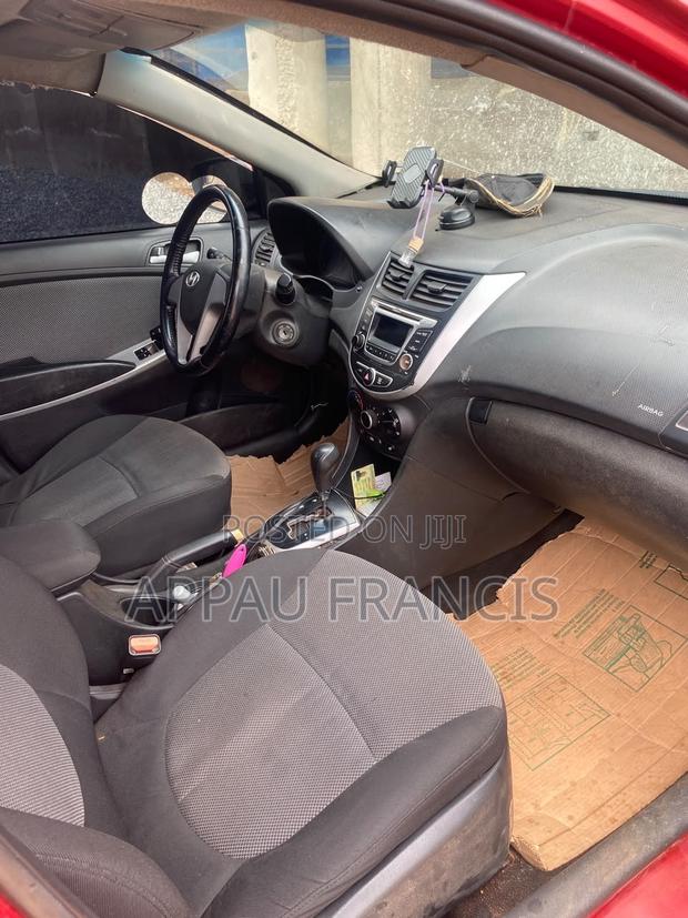 Hyundai Accent 2013 Red
