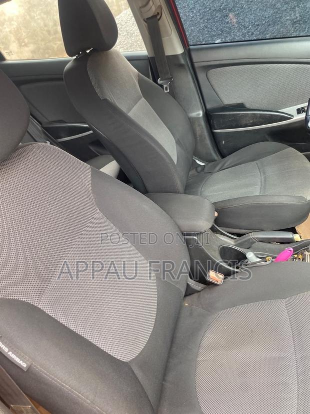 Hyundai Accent 2013 Red