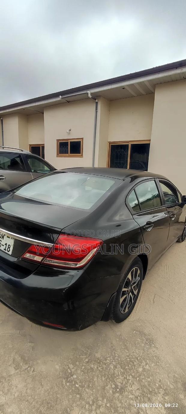 Honda Civic HF 4dr Sedan (1.8L 4cyl CVT) 2014 Black