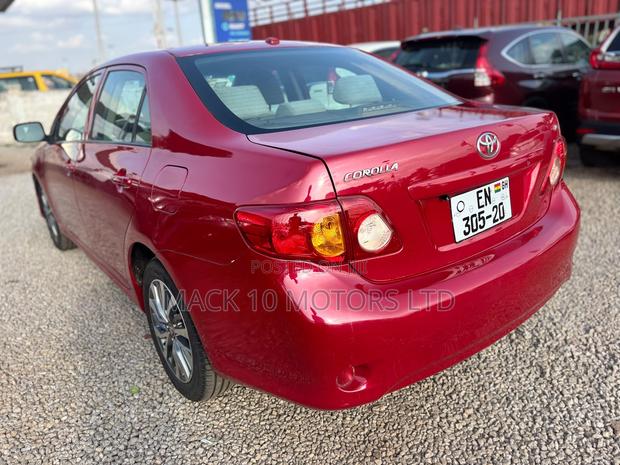 Toyota Corolla LE 4dr Sedan (1.8L 4cyl 4A) 2010 Red
