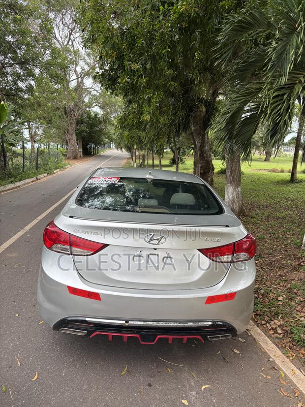 Hyundai Elantra GLS Sedan FWD (1.8L 4cyl 6A) 2013 Silver