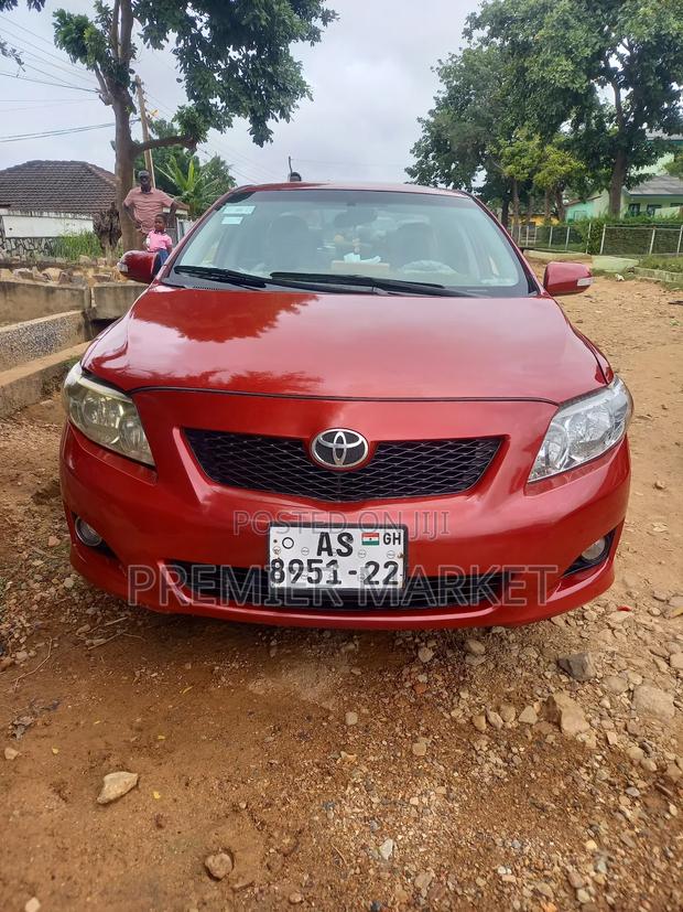 Toyota Corolla S 4dr Sedan (1.8L 4cyl 4A) 2010 Red