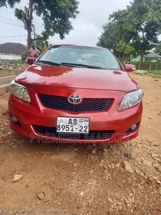 Toyota Corolla S 4dr Sedan (1.8L 4cyl 4A) 2010 Red