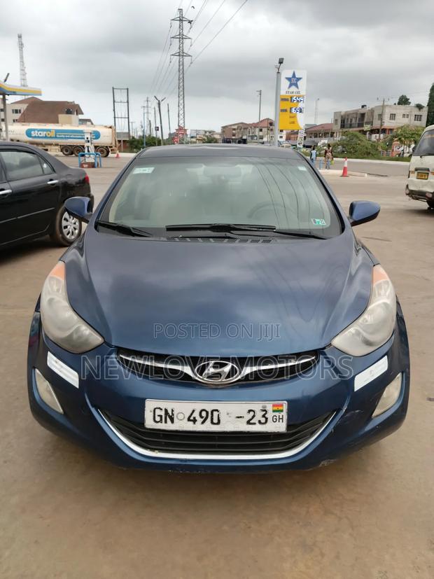 Hyundai Elantra 2013 Blue