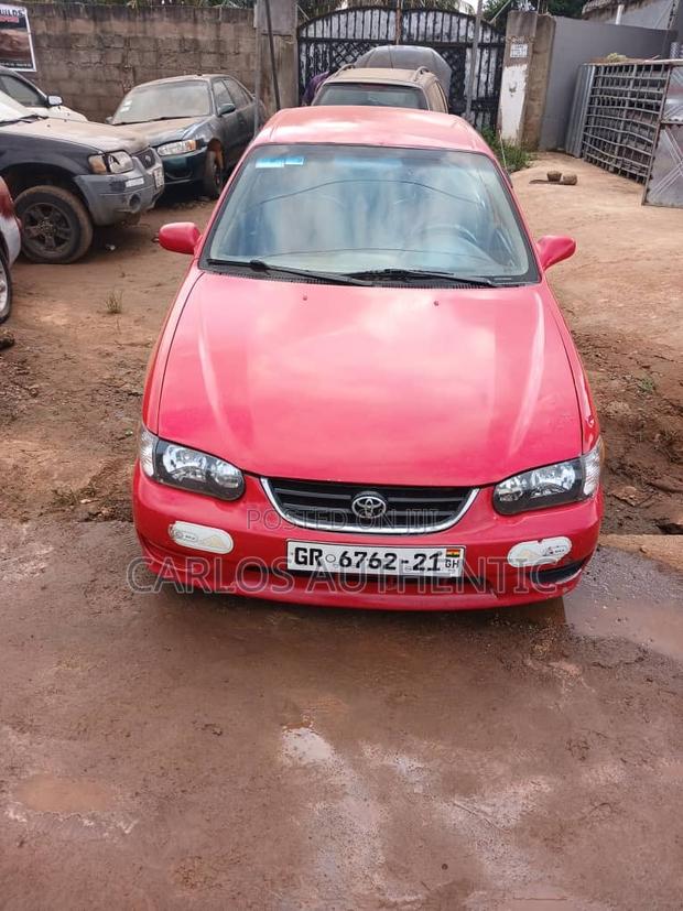 Toyota Corolla 2002 Red