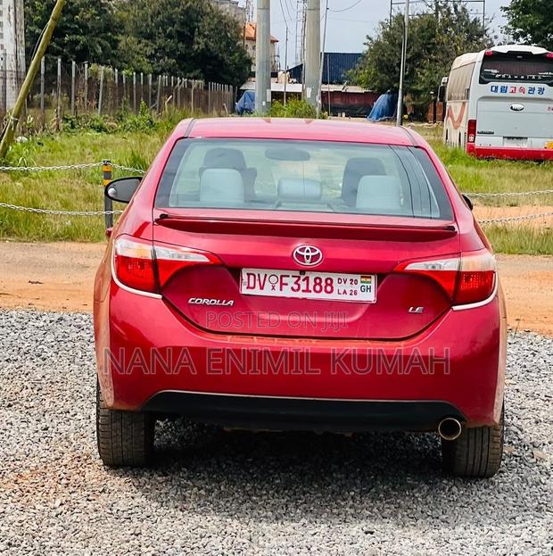 Toyota Corolla LE Premium 4dr Sedan (1.8L 4cyl CVT) 2015 Red