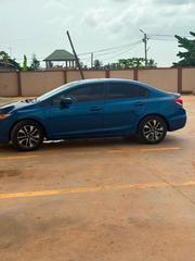 Honda Civic Sedan EX 2013 Blue for sale
