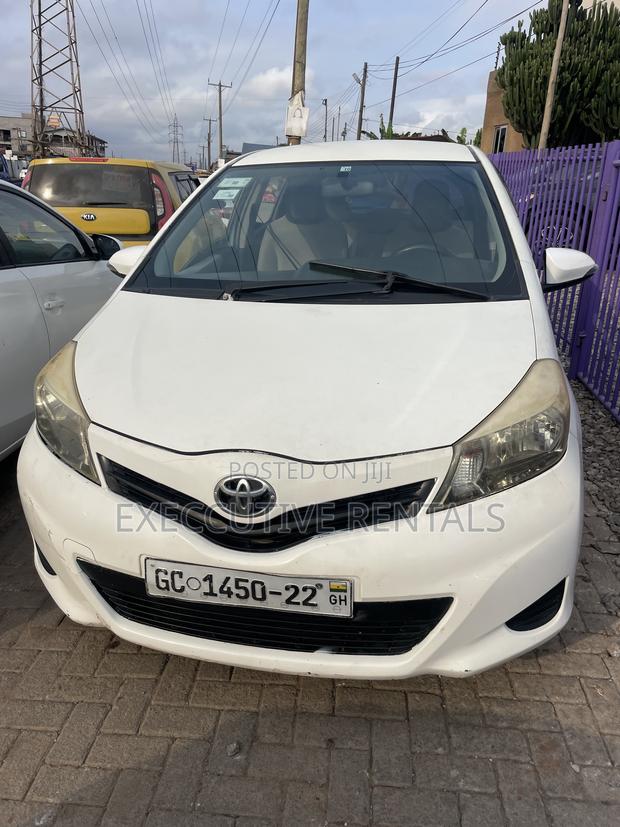 Toyota Yaris 2012 White