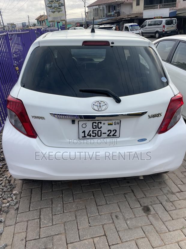 Toyota Yaris 2012 White