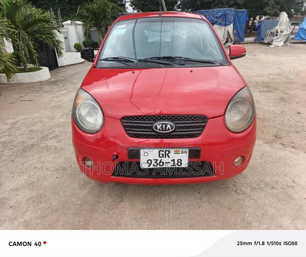 Kia Morning 2010 Red