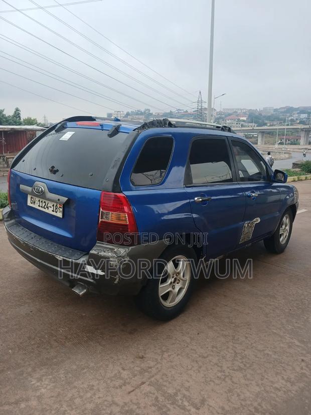Kia Sportage 2008 Blue