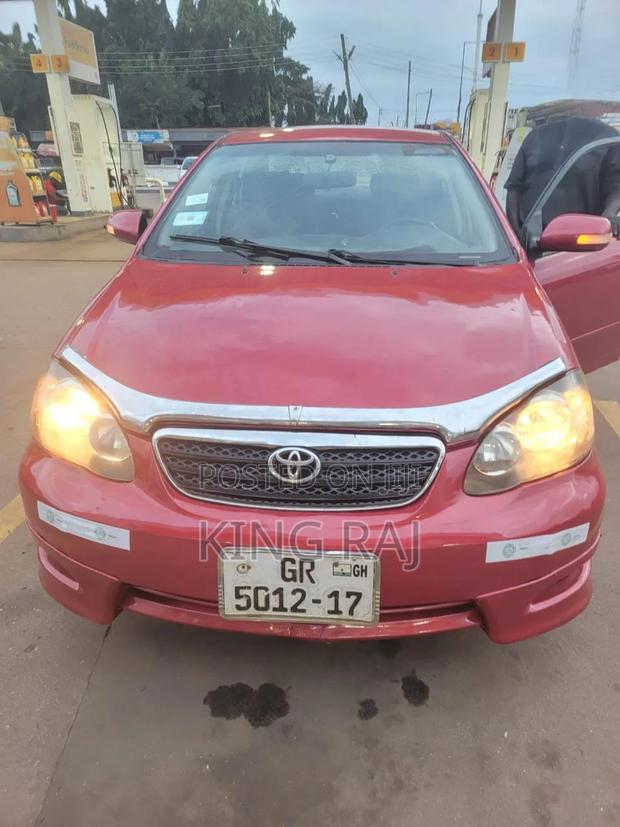 Toyota Corolla 2007 Red