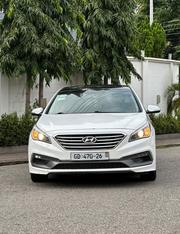 Hyundai Sonata Sport Sedan FWD (2.4L 4cyl 6A) 2017 White for sale