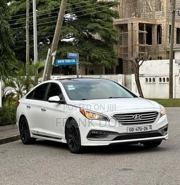 Hyundai Sonata Sport Sedan FWD (2.4L 4cyl 6A) 2017 White