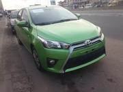 Toyota Yaris 2014 Green for sale