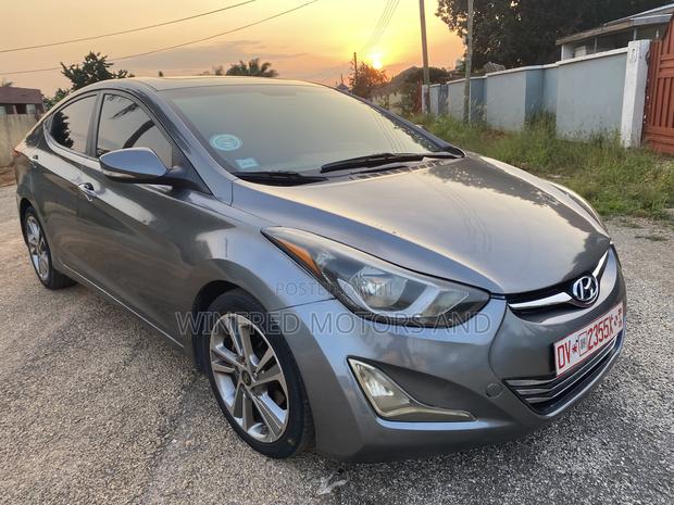 Hyundai Elantra Limited 2012 Gray