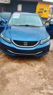 Honda Civic LX 4dr Sedan (1.8L 4cyl 5M) 2015 Blue for sale