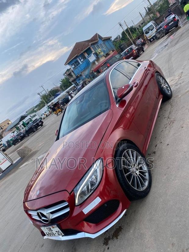 Mercedes-Benz C300 Base 4Matic Sedan AWD (2.0L 4cyl 7A) 2016 Red
