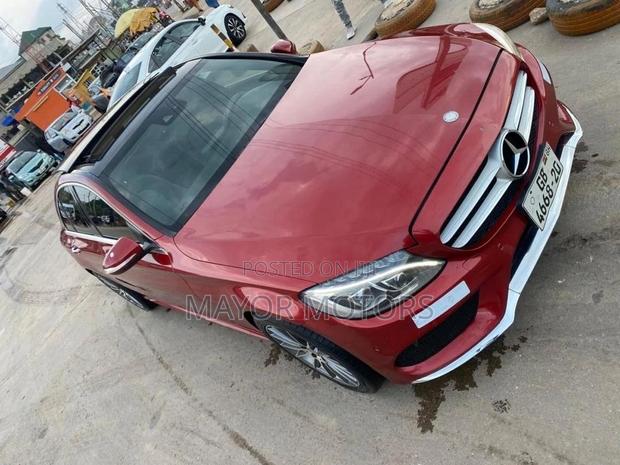 Mercedes-Benz C300 Base 4Matic Sedan AWD (2.0L 4cyl 7A) 2016 Red