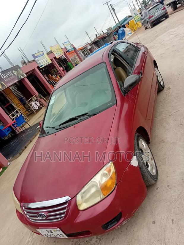 Kia Spectra 2007 Red