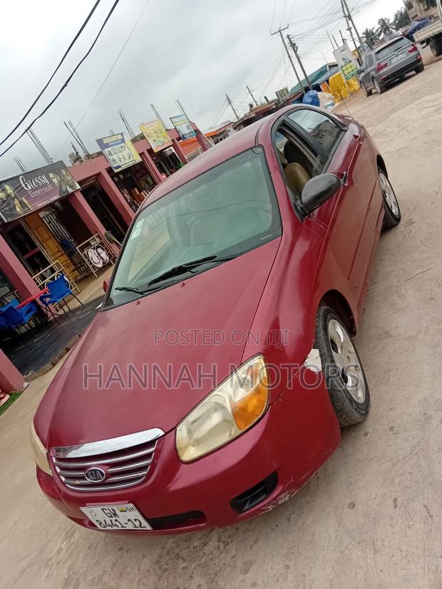 Kia Spectra 2007 Red