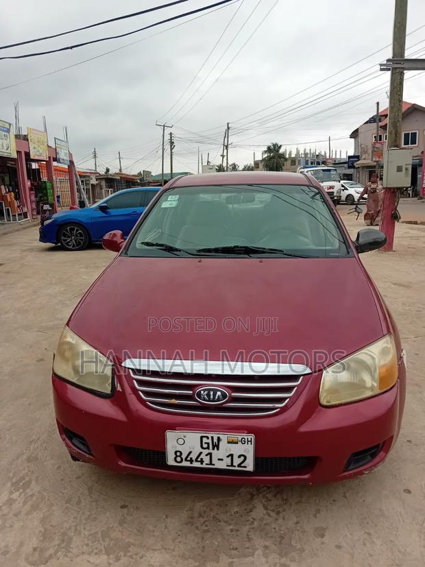 Kia Spectra 2007 Red