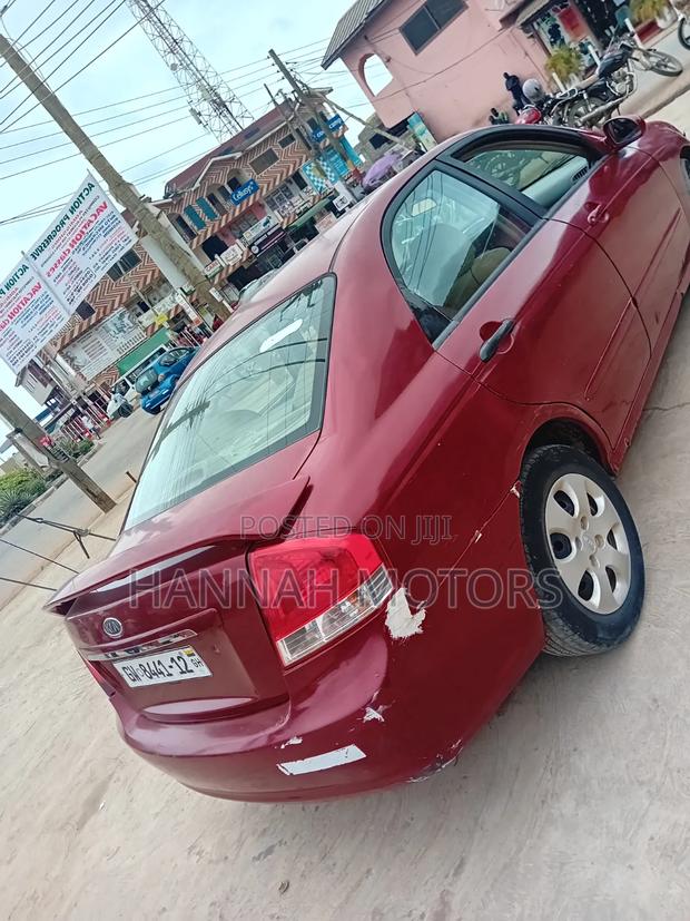 Kia Spectra 2007 Red