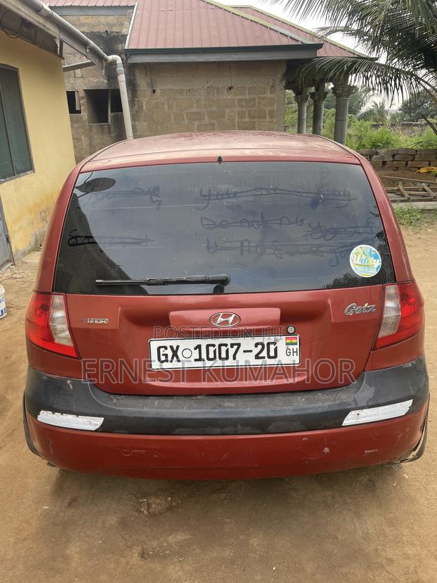 Hyundai Getz 1.6 2009 Red