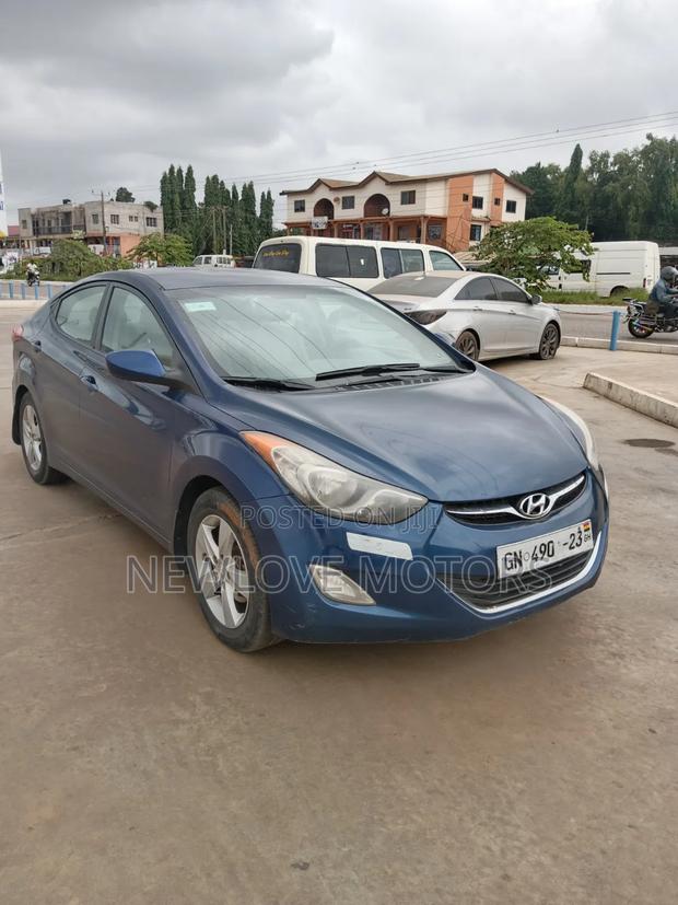 Hyundai Elantra 2013 Blue