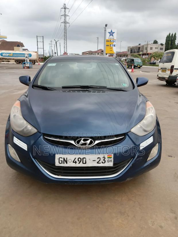 Hyundai Elantra 2013 Blue