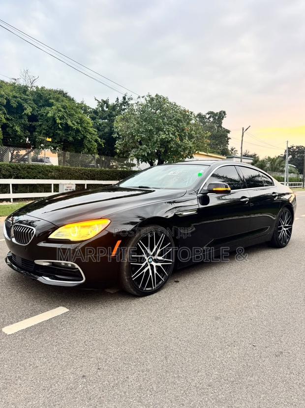 BMW 6 Series 640i Gran Coupe 2016 Black