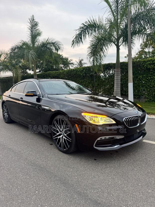 BMW 6 Series 640i Gran Coupe 2016 Black