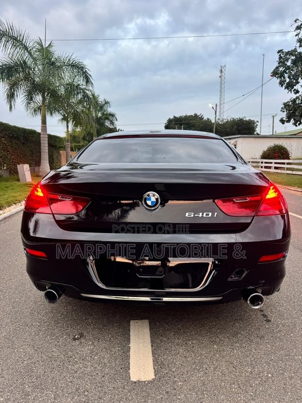 BMW 6 Series 640i Gran Coupe 2016 Black