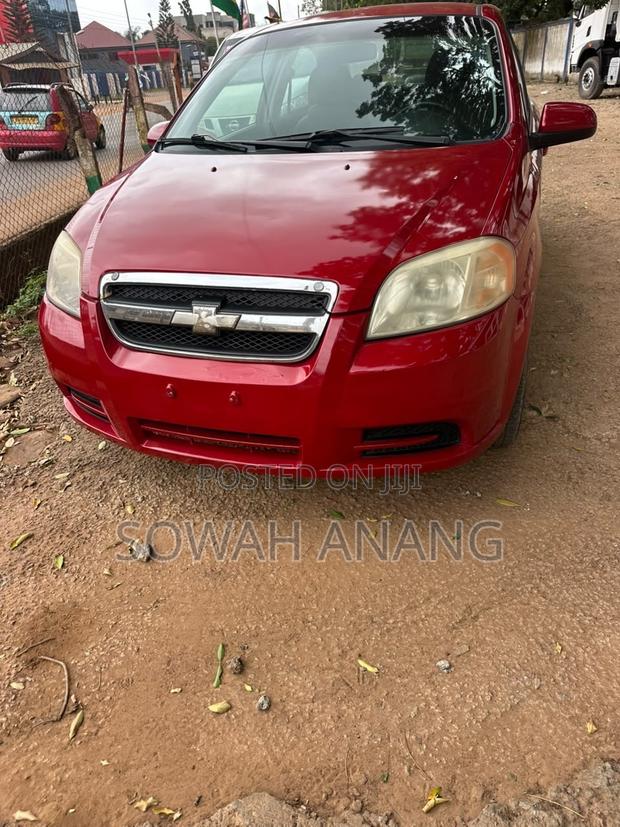 Chevrolet Aveo 2012 Red