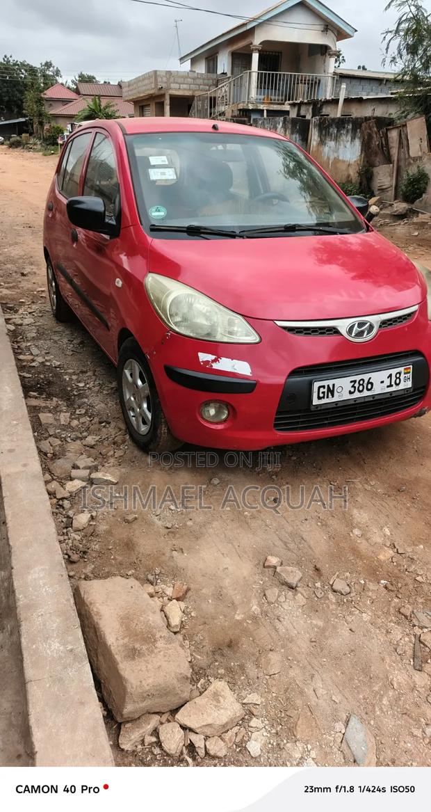 Hyundai I10 2009 Red