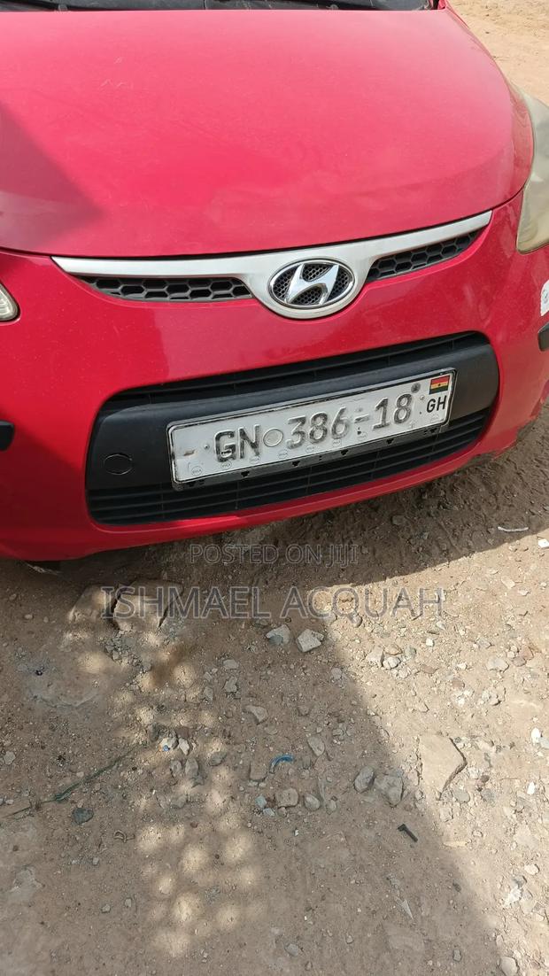 Hyundai I10 2009 Red