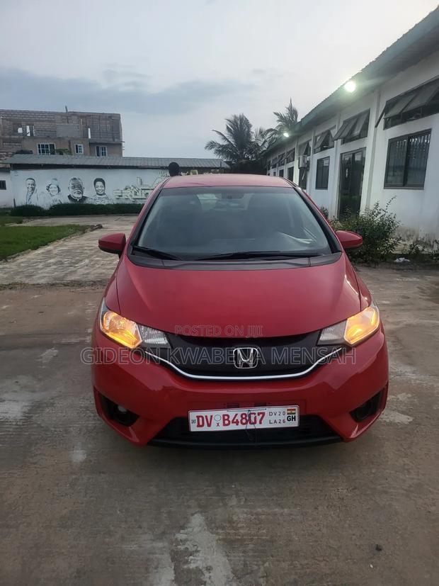 Honda Fit 2016 Red