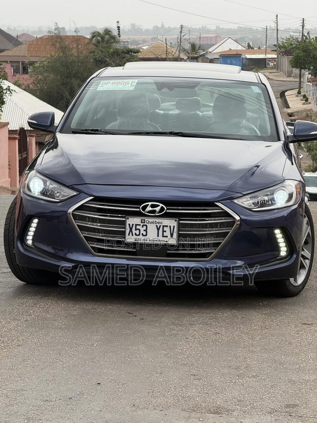 Hyundai Elantra Limited 2018 Blue