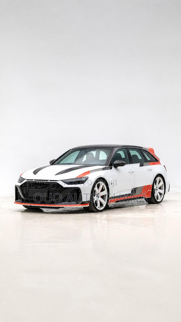 Audi RS6 performance AWD 2026 White