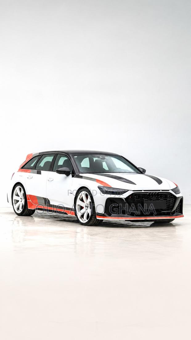 Audi RS6 performance AWD 2026 White