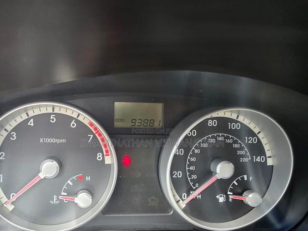 Hyundai Accent 2008 Red