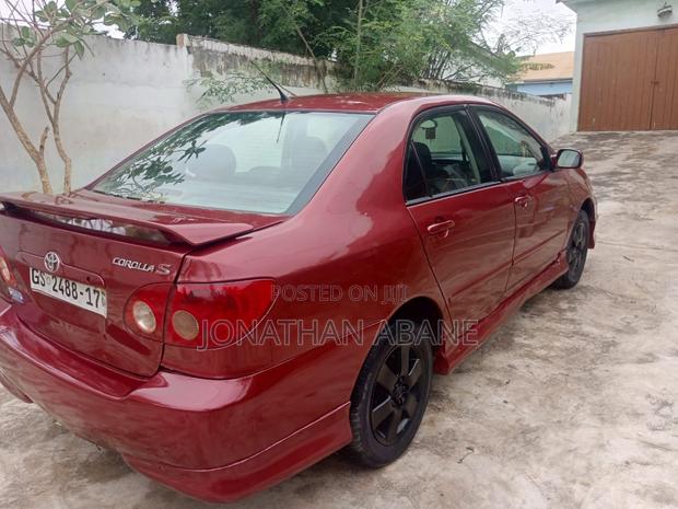 Toyota Corolla 2008 Burgundy