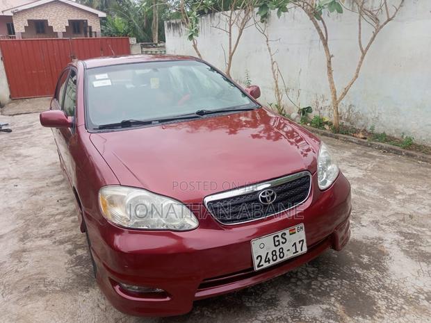 Toyota Corolla 2008 Burgundy