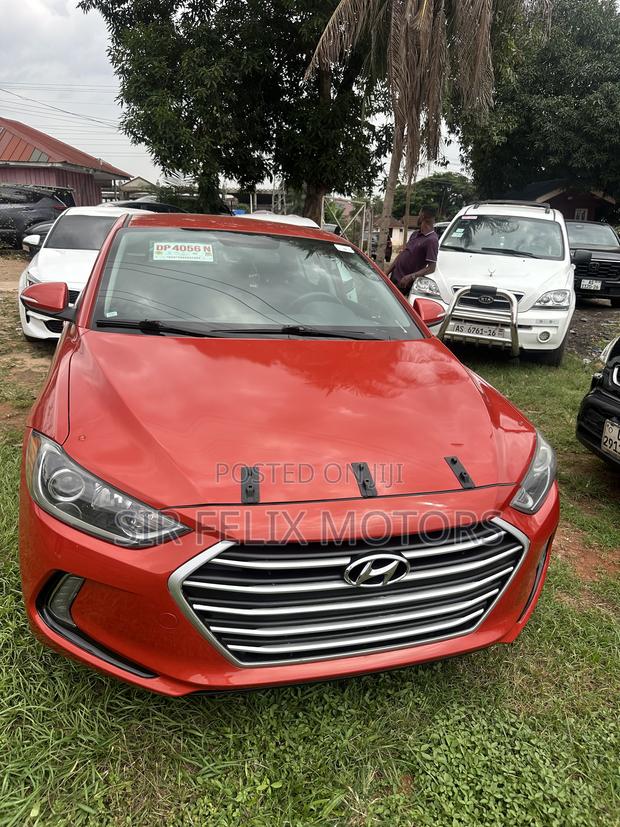 Hyundai Elantra Limited 2018 Orange