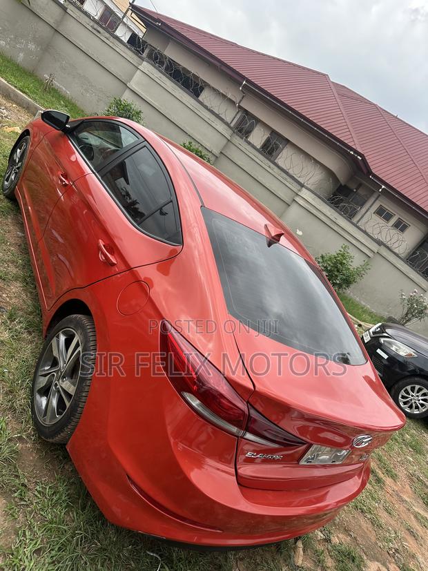 Hyundai Elantra Limited 2018 Orange