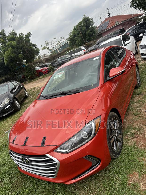 Hyundai Elantra Limited 2018 Orange